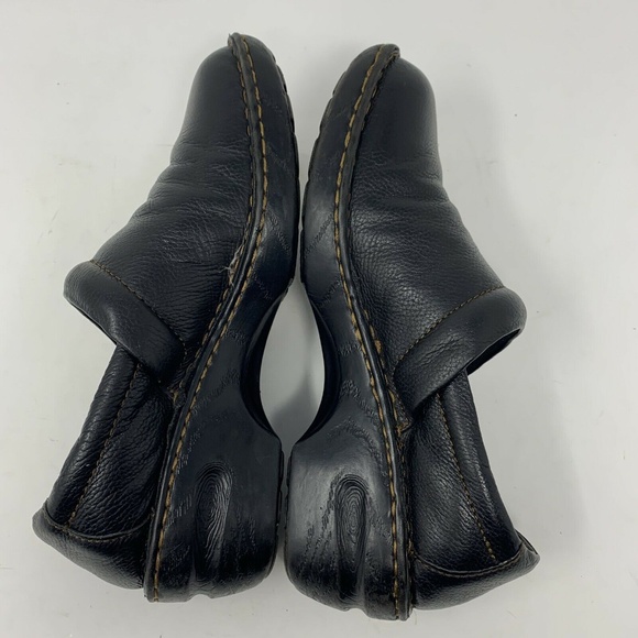 Born BOC Concept Womens 10M Black Leather Clogs - Picture 4 of 8